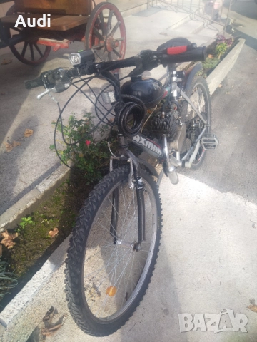 Вело мотор / бензиново колело 80cc Двутактов  бензинов мотор Дружба. Взема се от място. , снимка 6 - Велосипеди - 52549535