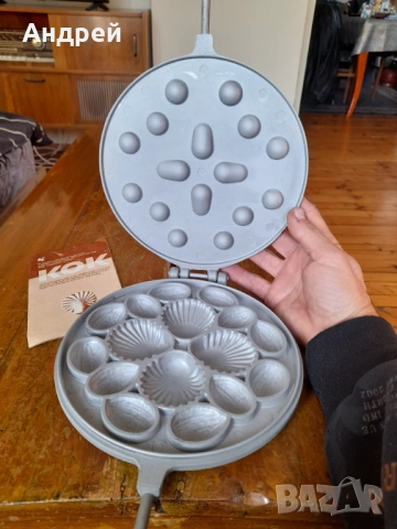 Стара форма за печене на сладки #3, снимка 5 - Други ценни предмети - 53726344