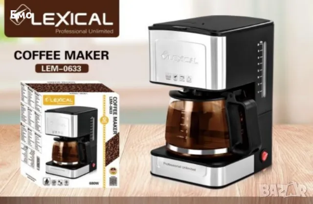 Кафемашина с кана - Lexical LEM-0633 - Гаранция 24 месеца , снимка 5 - Кафемашини - 48436158