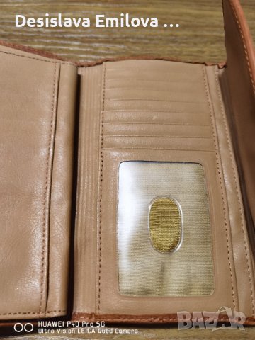Ръчно изработено портмоне от 100 %телешка кожа , снимка 7 - Портфейли, портмонета - 38882416