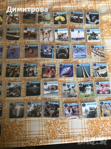 Колекционерски карти Рекордите на Гинес, снимка 3 - Колекции - 42553508