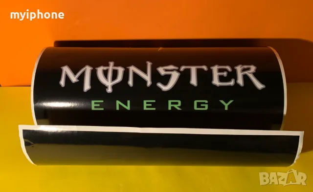  Голяма Лепенка Стикер на Monster Energy размер 38х171 см., снимка 2 - Други - 48313476
