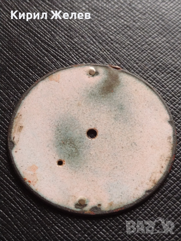 Порцеланов циферблат за джобен часовник ENIGMA рядък за КОЛЕКЦИЯ ЧАСТИ 43035, снимка 6 - Антикварни и старинни предмети - 44774233