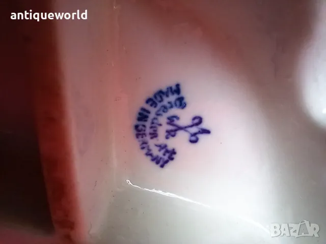 DRESDEN , Wilhelm Rittirsc Порцеланова Лампа Балерина ДРЕЗДЕН, снимка 11 - Антикварни и старинни предмети - 49218690