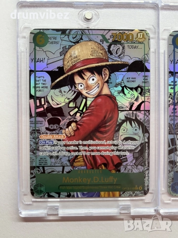 One Piece Cards- Monkey.D.Luffy,Portgas.D.Ace & Sabo, снимка 7 - Колекции - 55752299