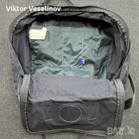 Оригинална Раница Fjallraven Kanken Сива , снимка 5 - Раници - 55836819