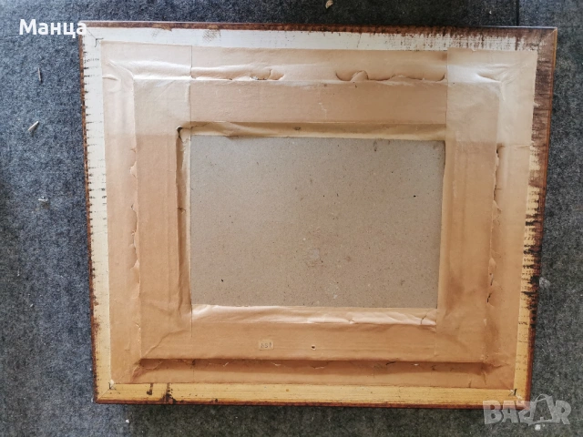 Френска картина Лимож, снимка 3 - Картини - 53859451