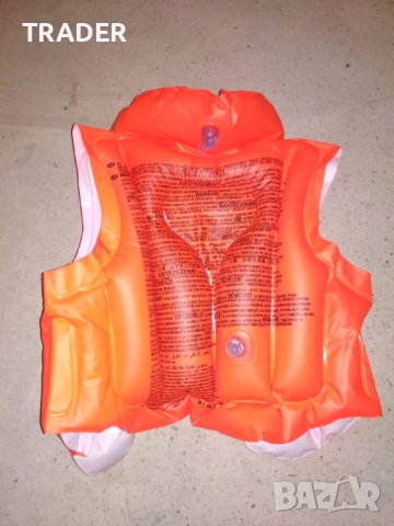 NABAIJI Детски плувки за ръце, 11-30 кг, Детска надуваема жилетка спасителна за плуване, снимка 8 - Водни спортове - 37891826