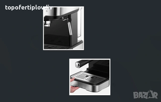 Кафемашина за еспресо HiBREW H5, 20 bar,Гаранция, снимка 6 - Кафемашини - 53129687