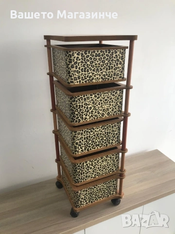 Стилни дървени стилажи с метална декорация за дома и офиса, снимка 7 - Декорация за дома - 53514924