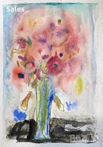 Нови картини акварели , снимка 3 - Декорация за дома - 42077405