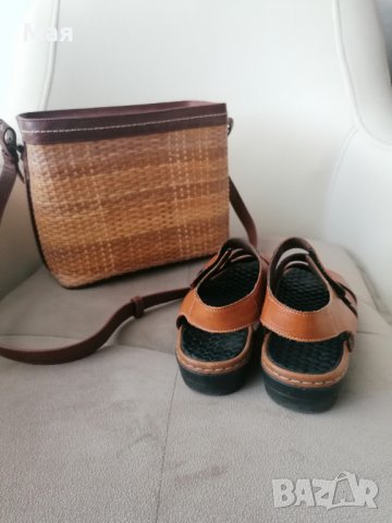 Чанта Zara и сандали Rieker 36, снимка 2 - Чанти - 41789054