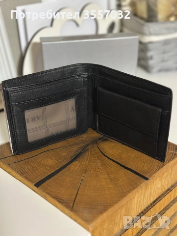 Мъжки портфейл АРТ-93 НОВ , снимка 2 - Портфейли, портмонета - 53661338