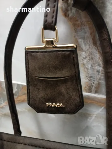 PRADA MILANO 1913 ОРИГИНАЛ кожена чанта - 665 лв, снимка 16 - Чанти - 50239617