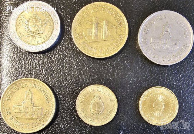 Стари монети от Аржентина в добро състояние, снимка 2 - Нумизматика и бонистика - 40132182