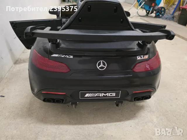 Детска акумулаторна кола Mercedes-AMG GT R Pro, черна, модел S-BBH011-BLACK, снимка 13 - Детски велосипеди, триколки и коли - 55877759