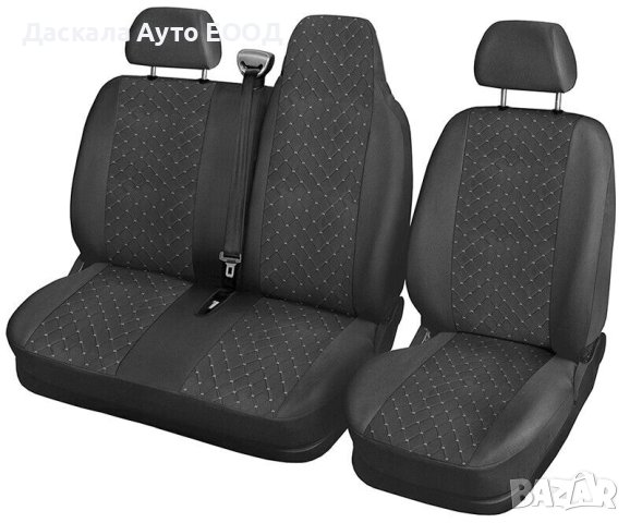 Калъфи за седалки за RENAULT MASTER 2010г.+полиестер + еластан 3 цвята, снимка 3 - Аксесоари и консумативи - 42210041