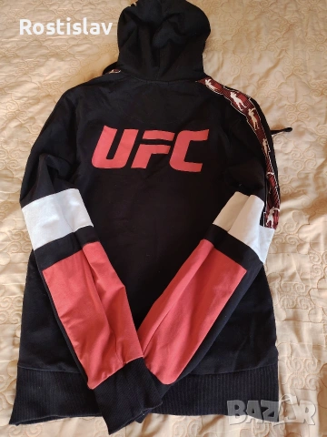 UFC мъжко боксово горнище Размер л, снимка 5 - Спортни дрехи, екипи - 53682123