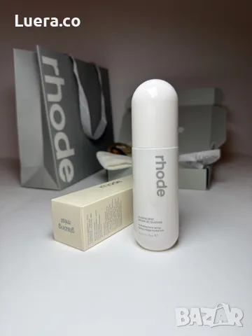 Rhode Glazing Mist оригинален хидратиращ спрей за лице Face Mist за сияйна glazed кожа от Hailey, снимка 3 - Козметика за лице - 56139039