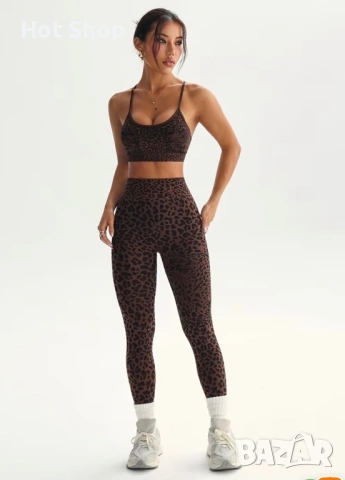 Секси спортен екип клин и бюстие, снимка 4 - Спортни екипи - 53213337