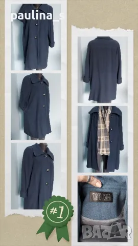 Винтидж аутлет / Рядка находка! / "Sonnblick landhouse" moden / Палто от вълна и кашмир , снимка 11 - Палта, манта - 49193087