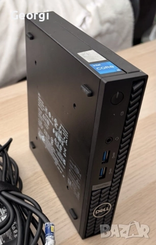 Mini PC Dell 7010 micro i5-13600t, 16GB рам, 1TB ssd, WiFi, Win11, снимка 2 - Работни компютри - 52835558