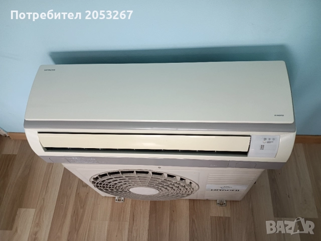 ПРОДАДЕН:Инверторен климатик Hitachi ras-25fh6 9ка., снимка 2 - Климатици - 51636548