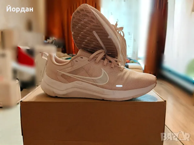 W NIKE DOWNSHIFTER 12 бледо розови Номер 41 Дамски летни маратонки /сникърси, снимка 3 - Маратонки - 55771691