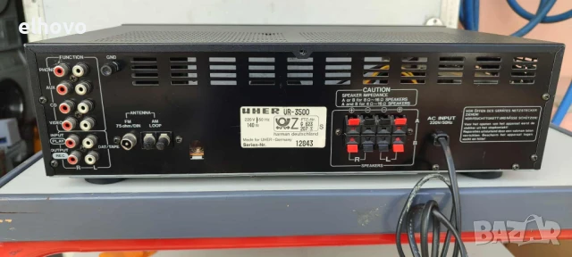 Ресивър Uher VR-3500, снимка 11 - Ресийвъри, усилватели, смесителни пултове - 50861577