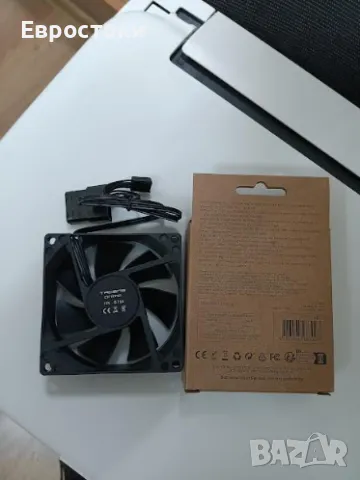 Компютърен вентилатор Tacens Anima AF8, вентилатор за лаптоп 8 см, 12V, 1.44W, 14 dB, 7 перки, 1800 , снимка 9 - Захранвания и кутии - 49609739