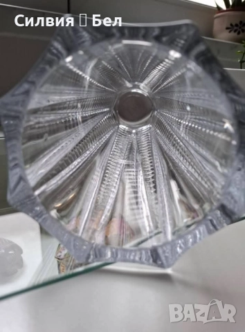 Кристална ваза от далечното минало , снимка 8 - Вази - 51865988