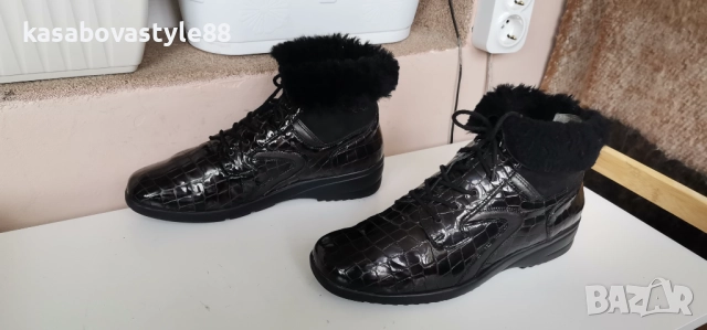 Дамски боти Waldlaufer Luftpolster 41н., снимка 3 - Дамски боти - 52367839