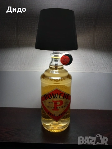 Сензорна LED лампа /бяла/ за бутилка с акумулаторна батерия, снимка 3 - Лед осветление - 53777784