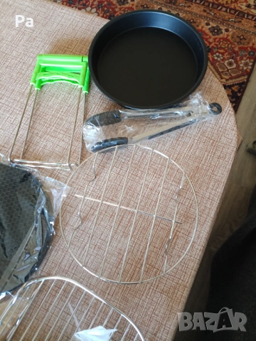 12 броя аксесоари за Air fryer 7 инча, снимка 5 - Мултикукъри - 53860068