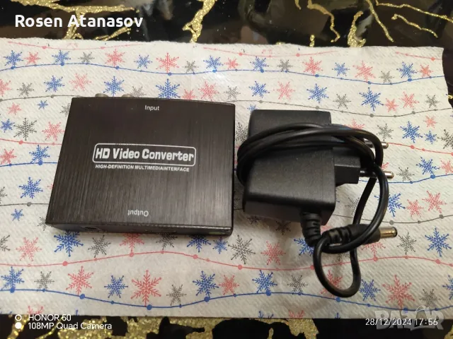 Конвертор VGA към HDMI, снимка 3 - Кабели и адаптери - 48482435