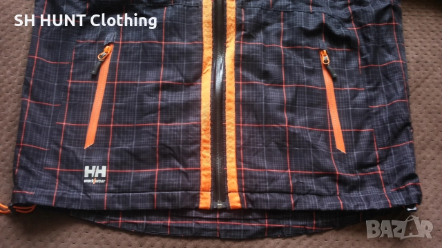 HELLY HANSEN Helly Tech Work Waterproof Jacket размер XL работно яке водонепромокаемо W4-385, снимка 4 - Якета - 52092635