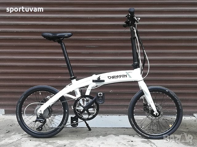 Chrisson EF3 Greenway - Електрически сгъваем велосипед за бързо и удобно придвижване!, снимка 1 - Велосипеди - 41955251
