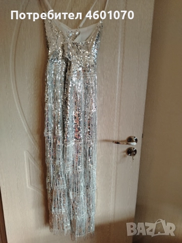 Рокля за парти с жакет, снимка 3 - Рокли - 52612465