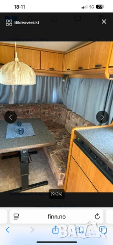 Каравана Hobby 470, снимка 3 - Каравани и кемпери - 51113577