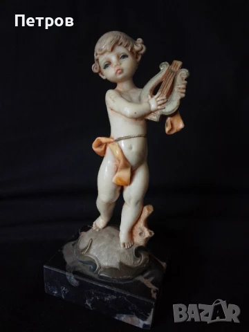 статуетка свирещо ангелче  15 см