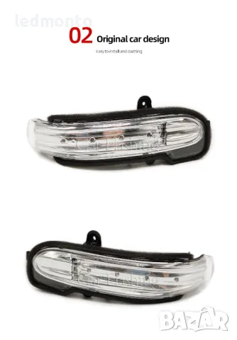 мигачи за огледала Mercedes-Benz C-Class W203  мерцедес мигач monto.bg, снимка 5 - Части - 46390369