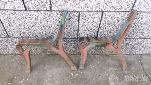 Чугунени крака за пейка - масивни , снимка 5 - Градински мебели, декорация  - 53026235