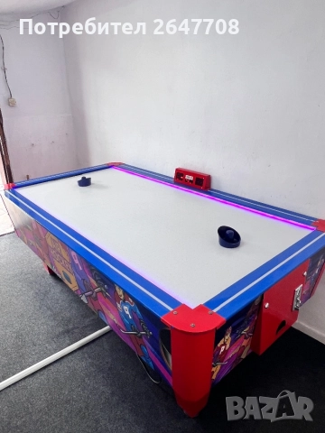 ПРОФЕСИОНАЛЕН Въздушен хокей с монетник, снимка 2 - Друга електроника - 51980734