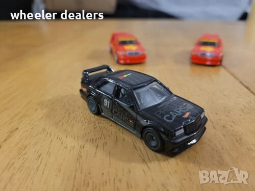 Метални колички Hot Wheels Mercedes-Benz 190e от Open Track и Euro Speed, снимка 2 - Колекции - 50745422