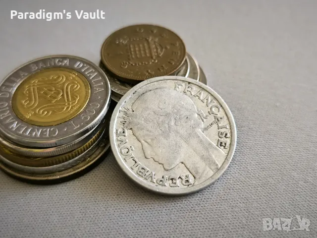 Монета - Франция - 2 франка | 1948г., снимка 2 - Нумизматика и бонистика - 47385838