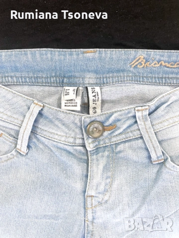 Дамски дънки Mango Jeans - размер XS, снимка 3 - Дънки - 53665811