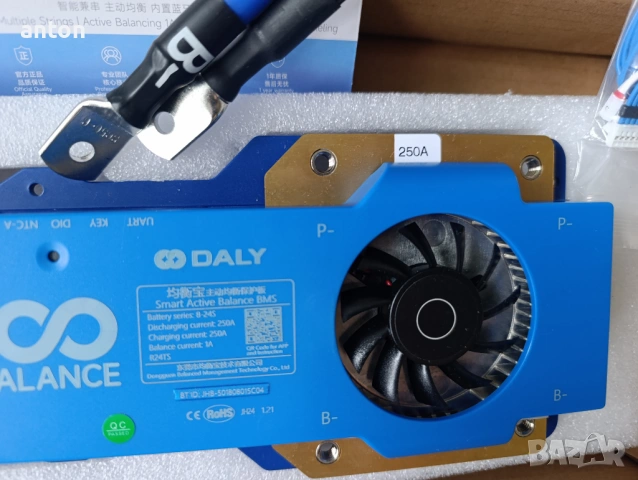 DALY BMS 250A 8s 24s WiFi Bluetooth rs485 CAN UART LFP LiFePO4 lithium battery литиев БМС контролер, снимка 12 - Друга електроника - 53634564