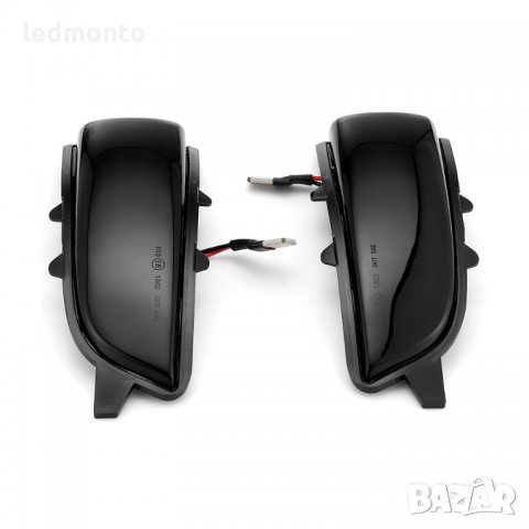 Мигачи огледало  Volvo S80 S60 C30  бягащ мигачи огледала, Led мигачи за огледала Волво, снимка 3 - Части - 34566065