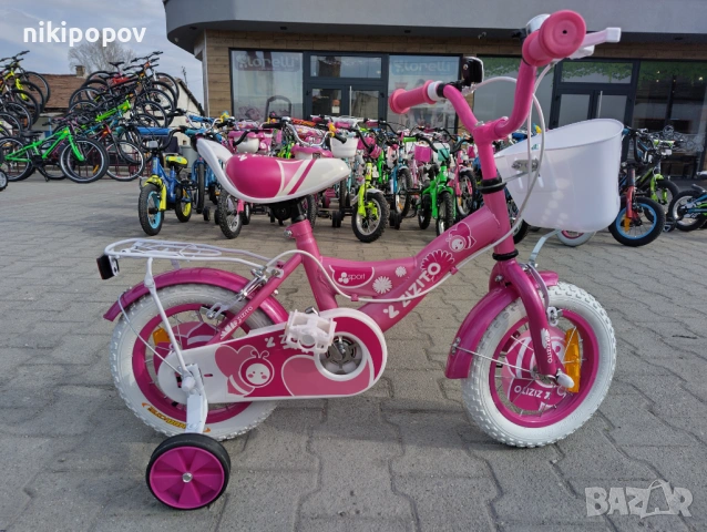 ZIZITO Велосипед 12" LARA розов, снимка 12 - Велосипеди - 53758951