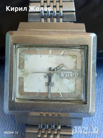 Стар механичен часовник SEIKO JAPAN рядък за КОЛЕКЦИЯ 45647, снимка 2 - Антикварни и старинни предмети - 51092582